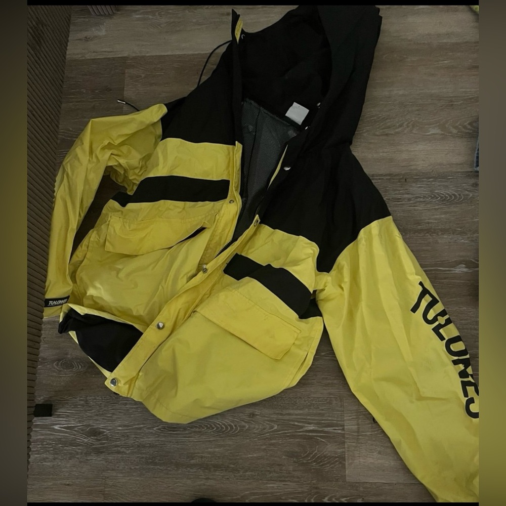 Tulones Yellow and Black Men's Tulones Jacket